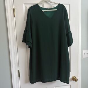 Elegant Dark Green Women's Top